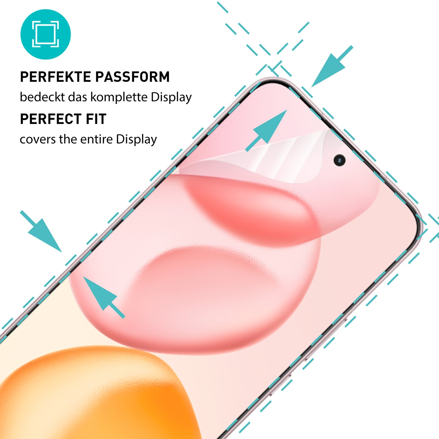 smartect TPU Schutzfolie Klar für Honor 400, 2 x Front + 2 x Cam