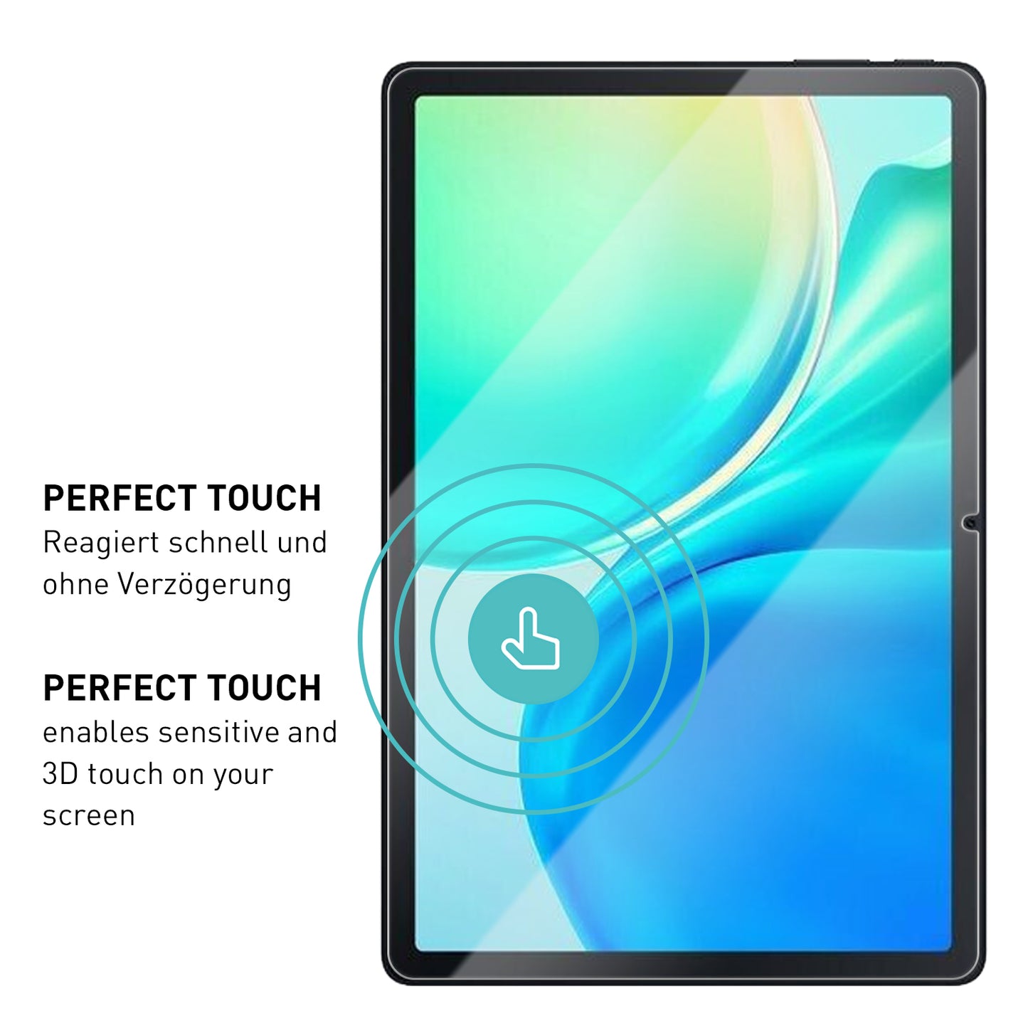 smartect Schutzglas Klar für Blackview Tab 90 10.92", 2 Stück