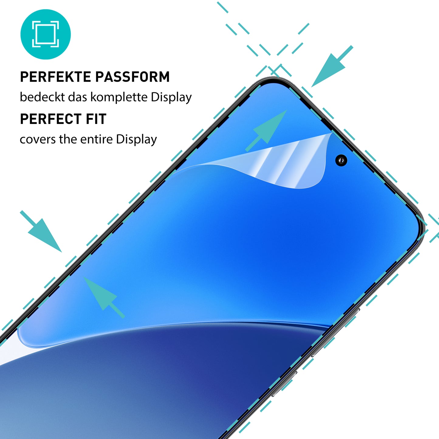 smartect TPU Schutzfolie Klar für Xiaomi 15 Pro 5G, 2 x Front