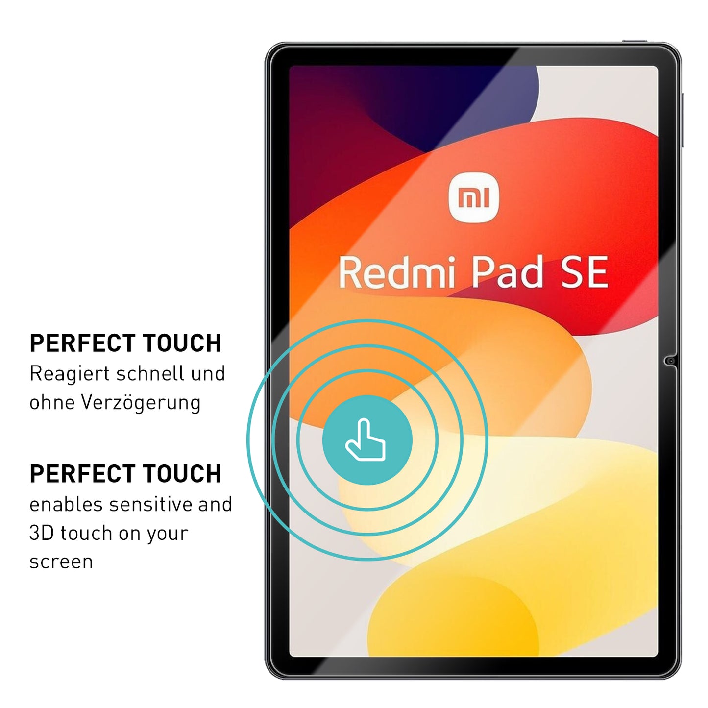 smartect Schutzglas Klar für Xiaomi Redmi Pad SE 11", 2 Stück