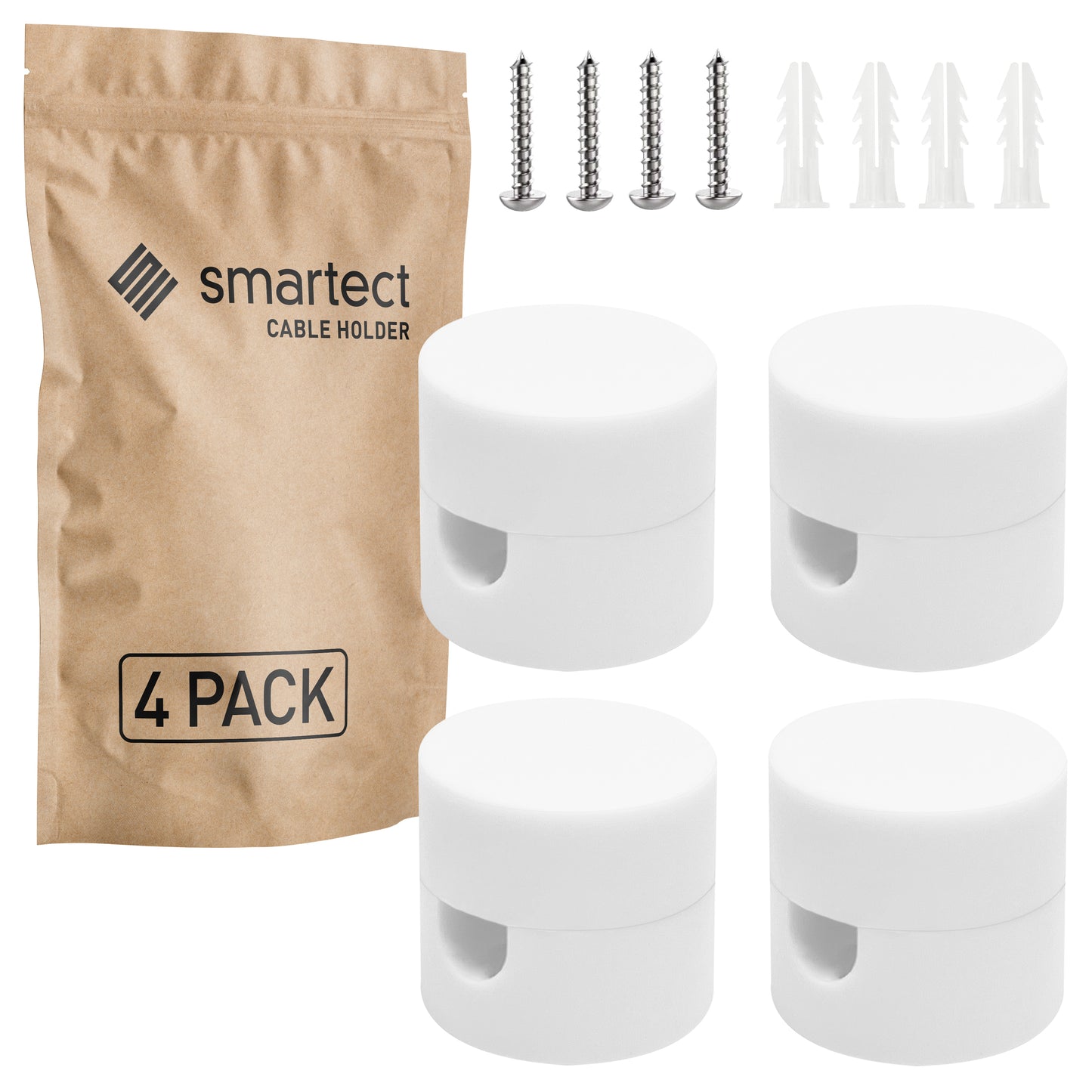 smartect wall and ceiling pins for hanging lamp cables