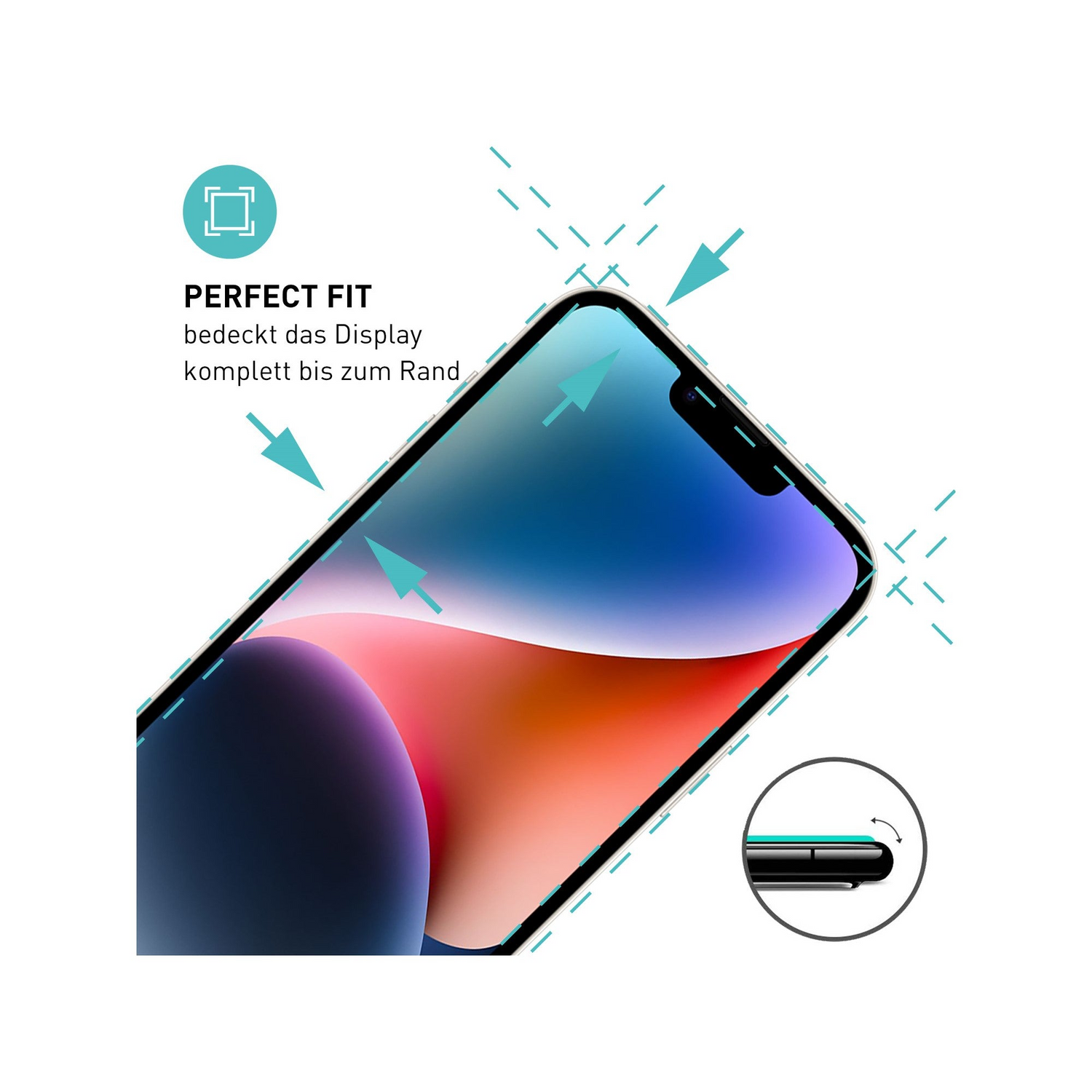 Full Screen Schutzglas