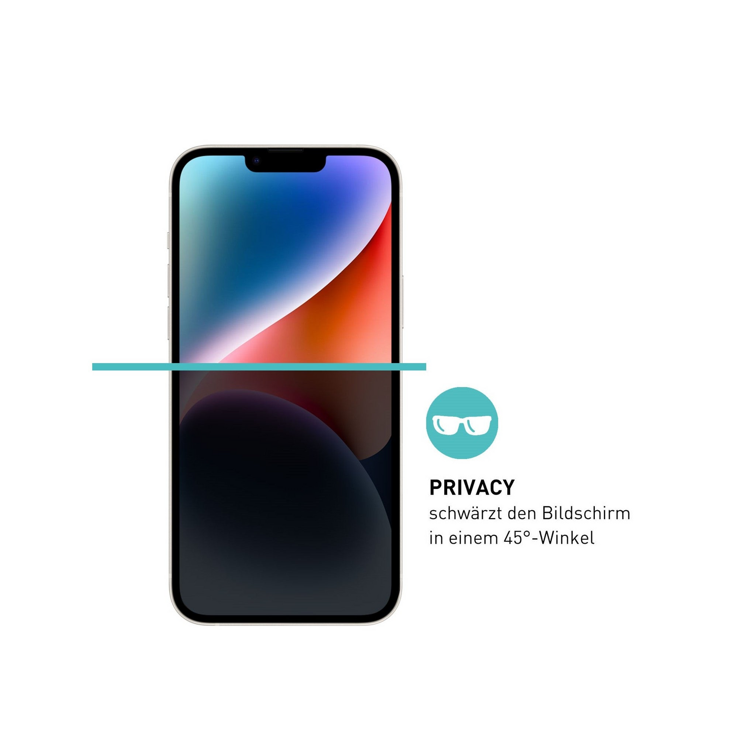 Privacy Schutzglas mit Sichtschutz
