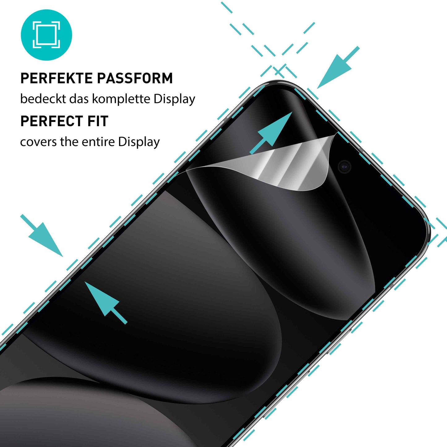 smartect TPU Schutzfolie Klar für Google Pixel 10 Pro XL, 2 x Front + 2 x Cam