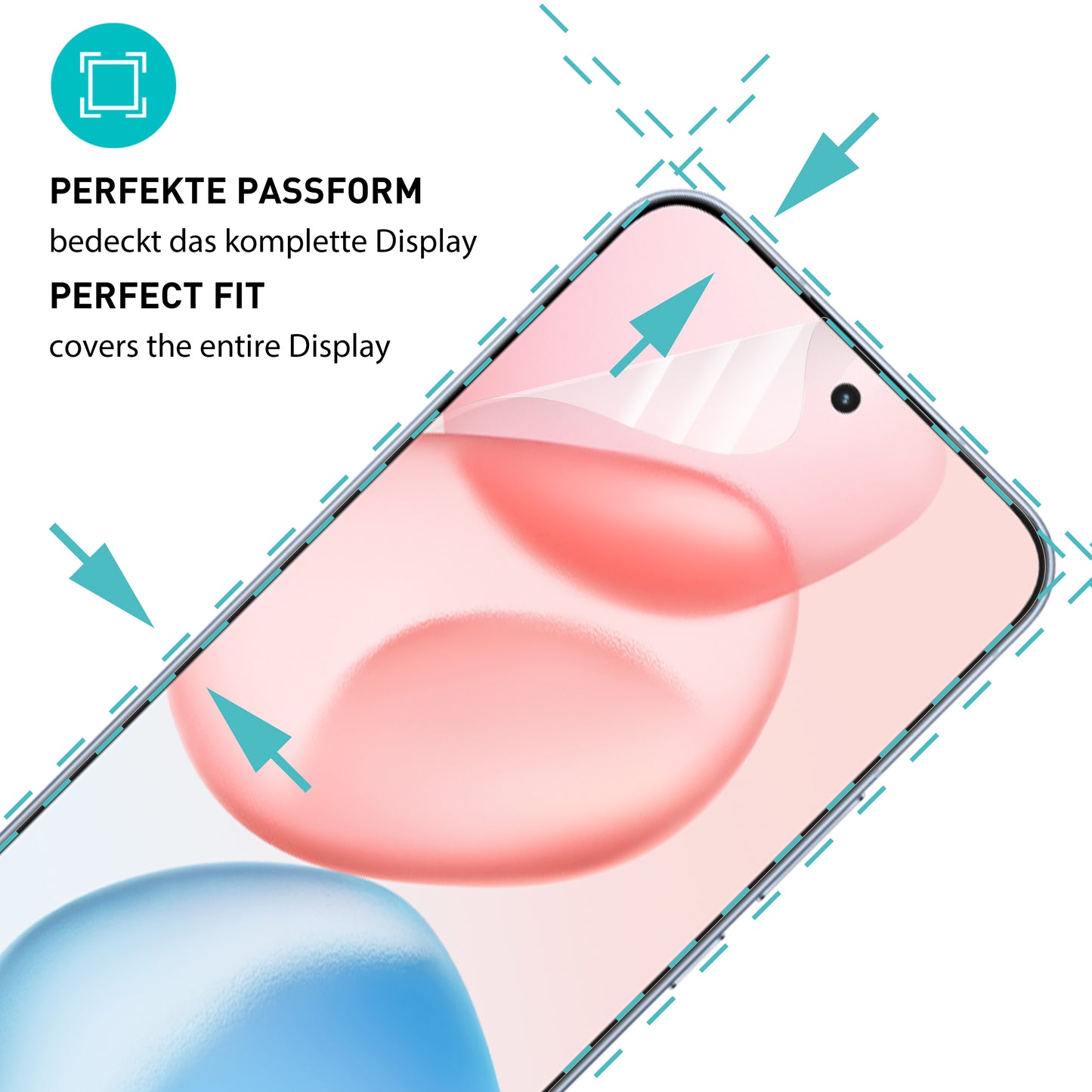 smartect TPU Schutzfolie Klar für Honor 400 Pro, 2 x Front + 2 x Cam