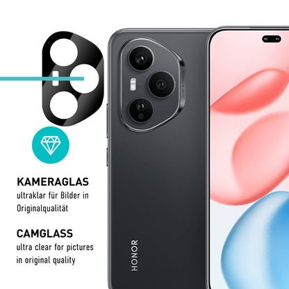 smartect TPU Schutzfolie Klar für Honor 400 Pro, 2 x Front + 2 x Cam