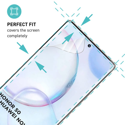 smartect TPU Schutzfolie Klar für Honor 50 / Huawei Nova 9, 2 x Front + 2 x Cam