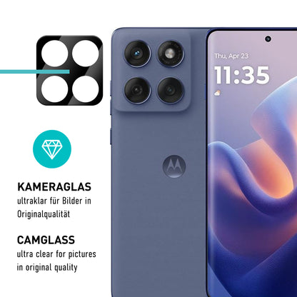 smartect TPU Schutzfolie Klar für Motorola Edge 60 Pro / 60 Fusion, 2 x Front + 2 x Cam