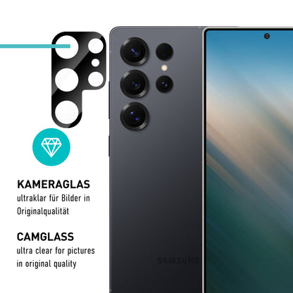 smartect TPU Schutzfolie Klar für Samsung Galaxy S25 Ultra, 2 x Front + 2 x Cam
