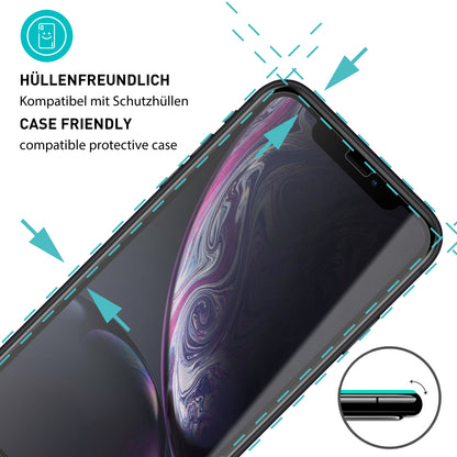 smartect Schutzglas Klar für iPhone XR / iPhone 11, 2 Stück