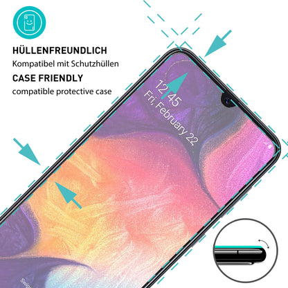 smartect Schutzglas Matt für Samsung Galaxy A50 / A50s / M30s / M31 / M21, 2 Stück