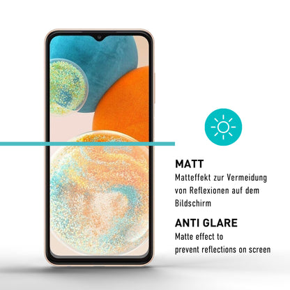 smartect Schutzglas Full Screen Matt für Samsung Galaxy A23 5G, 2 Stück