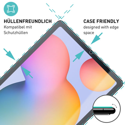 smartect Schutzglas Klar für Galaxy Tab S6 Lite 10.4"(2024/2022/2020), 2 Stück