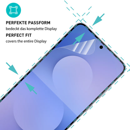 smartect TPU Schutzfolie Matt für Samsung Galaxy S25 FE, 2 x Front