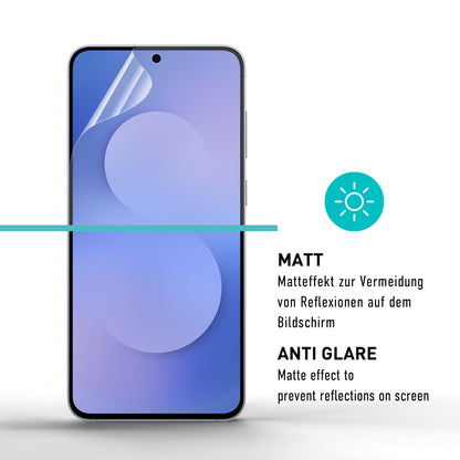 smartect TPU Schutzfolie Matt für Samsung Galaxy S25 FE, 2 x Front