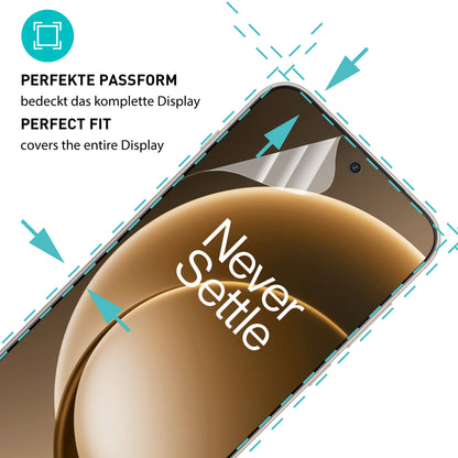 smartect TPU Schutzfolie Klar für OnePlus 15, 2 x Front