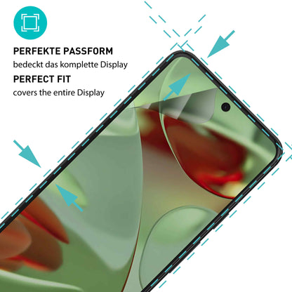 smartect TPU Schutzfolie Privacy für Google Pixel 9, 2 x Front