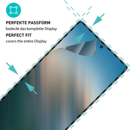 smartect TPU Schutzfolie Privacy für Samsung Galaxy S25 Ultra, 2 x Front