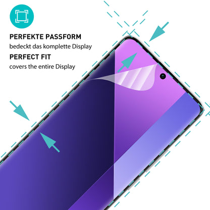 smartect TPU Schutzfolie Klar für Xiaomi Redmi Note 13 Pro+ 5G, 2 x Front