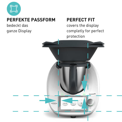 smartect protective glass clear for Thermomix TM6, 2 pieces