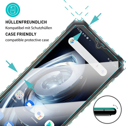 smartect Schutzglas Klar für Blackview BV7100 / BV8800 / BL8800 5G / BL8800 Pro, 3 Stück