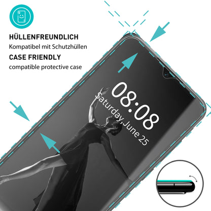 smartect Schutzglas Klar für Blackview Oscal C60, 3 Stück