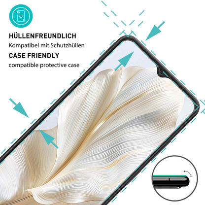 smartect Schutzglas Klar für Blackview Wave 8 / 8C, 3 Stück