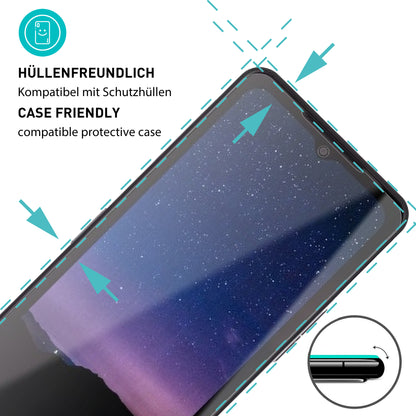 smartect Schutzglas Klar für CAT S75, 3 Stück