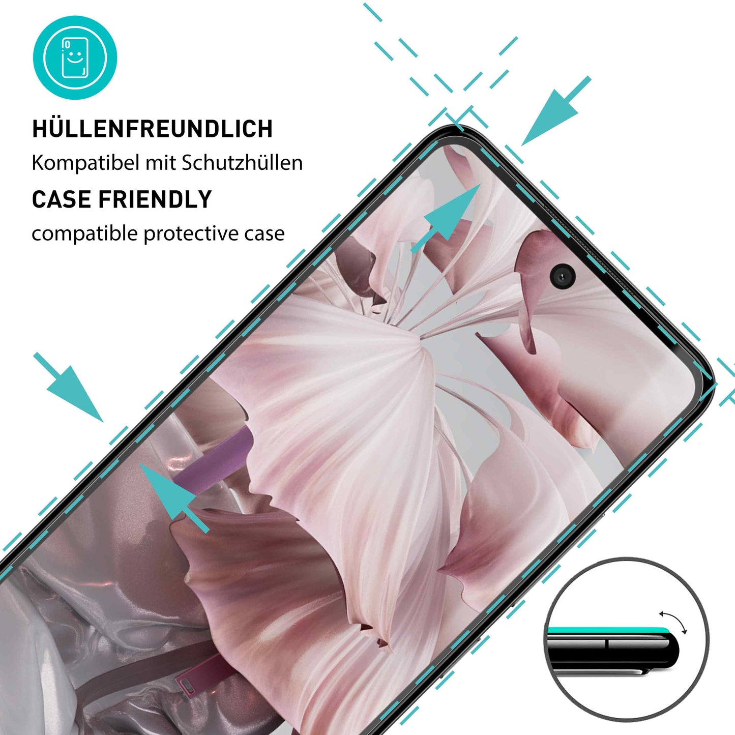 smartect Schutzglas Klar für HMD Pulse / Pulse+ / Pulse Pro, 3 Stück