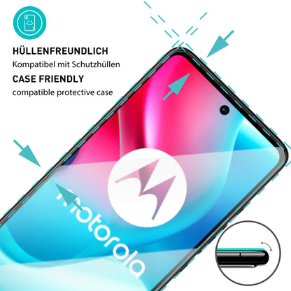 smartect Schutzglas Klar für Motorola G60s / G60 / G40 Fusion, 3 Stück