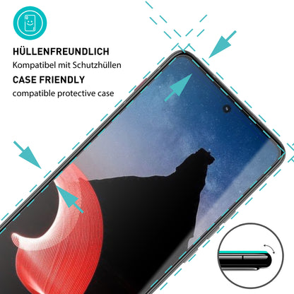 smartect Schutzglas Klar für Motorola ThinkPhone, 3 Stück