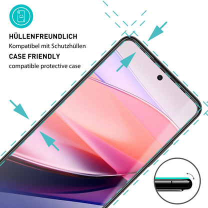 smartect Schutzglas Klar für Nubia Focus 5G, 3 Stück