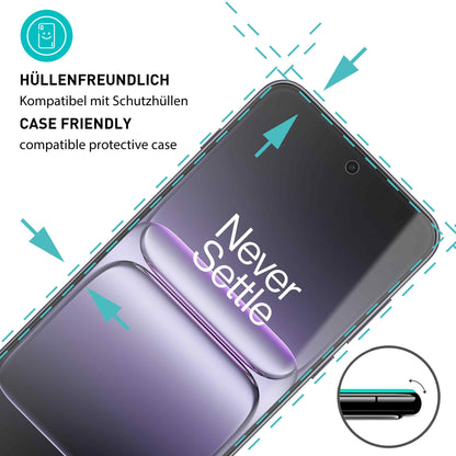 smartect Schutzglas Klar für OnePlus Nord 5, 3 Stück