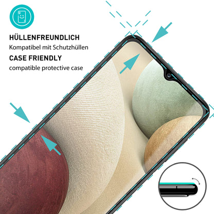 smartect Schutzglas Klar für Samsung Galaxy A12 / A12 Nacho / M12 / M32 5G, 3 Stück