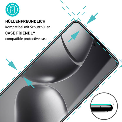 smartect Schutzglas Klar für Xiaomi 14T / 14T Pro, 3 Stück