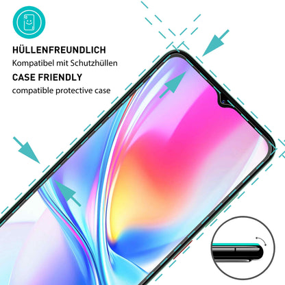 smartect Schutzglas Klar für ZTE Blade A35E, 3 Stück