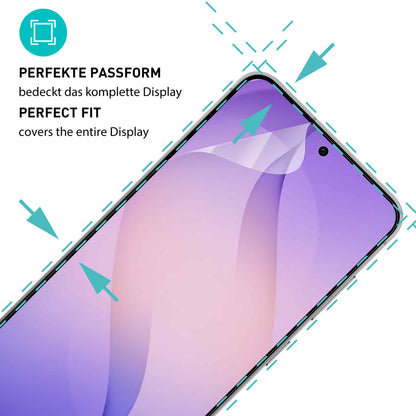 smartect TPU Schutzfolie Klar für Samsung Galaxy S26 Plus, 2 x Front + 2 x Cam