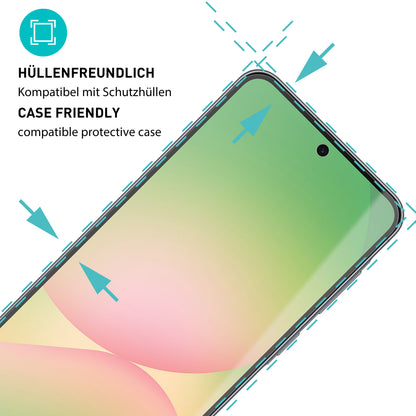 smartect Schutzglas Klar für Samsung Galaxy A57 5G, 3 x Front + 3 x Cam