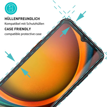 smartect Schutzglas Klar für Samsung Galaxy Xcover 7 Pro / Xcover 7 / Xcover 6 Pro (New), 3 Stück