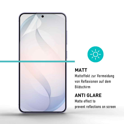 smartect TPU Schutzfolie Matt für Samsung Galaxy S26, 2 x Front
