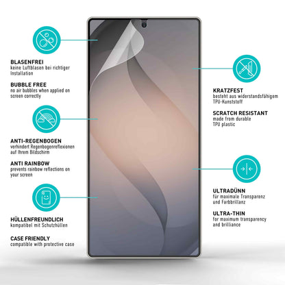 smartect TPU Schutzfolie Matt für Samsung Galaxy S26 Ultra, 2 x Front