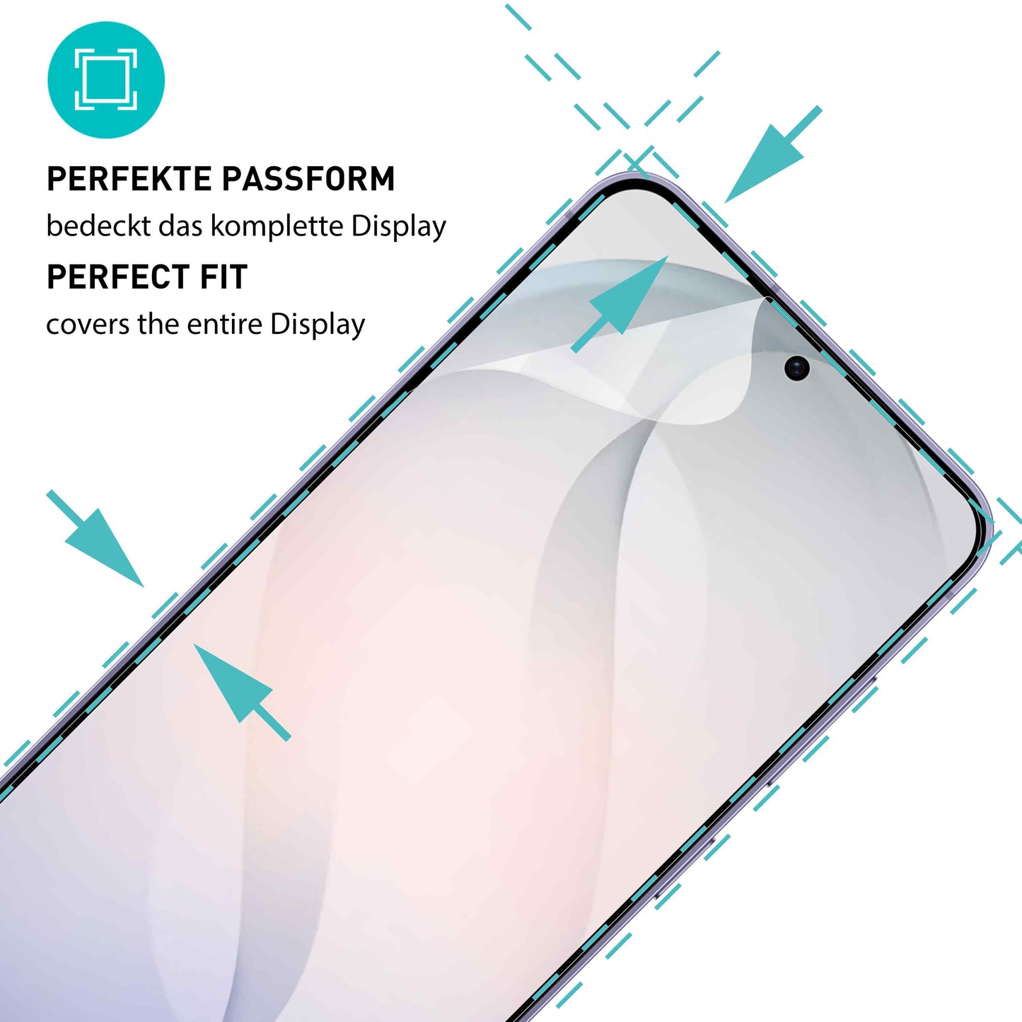 smartect TPU Schutzfolie Klar für Samsung Galaxy S26, 2 x Front + 2 x Cam