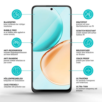 smartect Schutzglas Klar für Honor 400 Smart 5G, 3 Stück