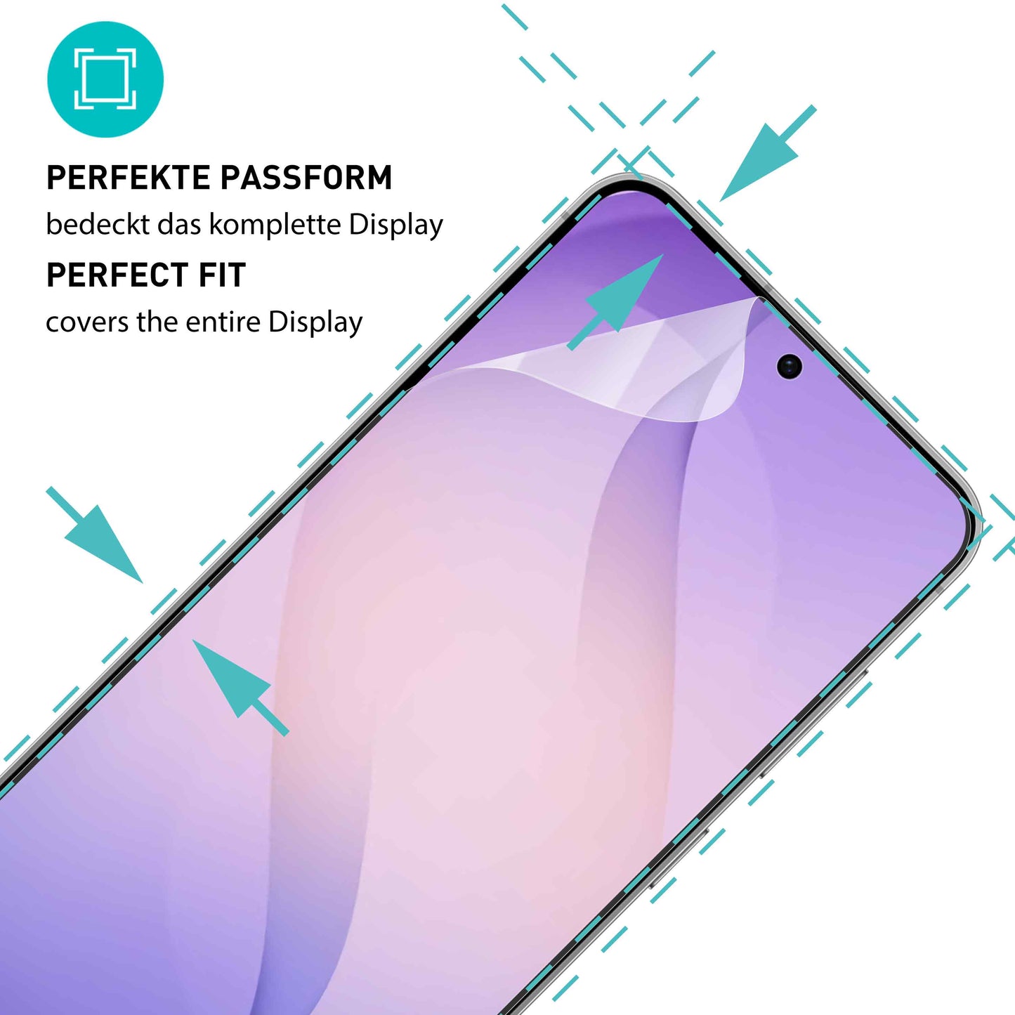 smartect TPU Schutzfolie Matt für Samsung Galaxy S26 Plus, 2 x Front