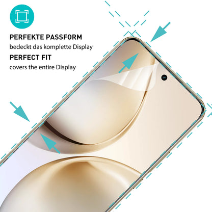 smartect TPU Schutzfolie Klar für Realme 14 Pro Plus, 2 x Front