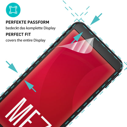 smartect TPU Schutzfolie Klar für Emporia Smart ME7, 2 x Front
