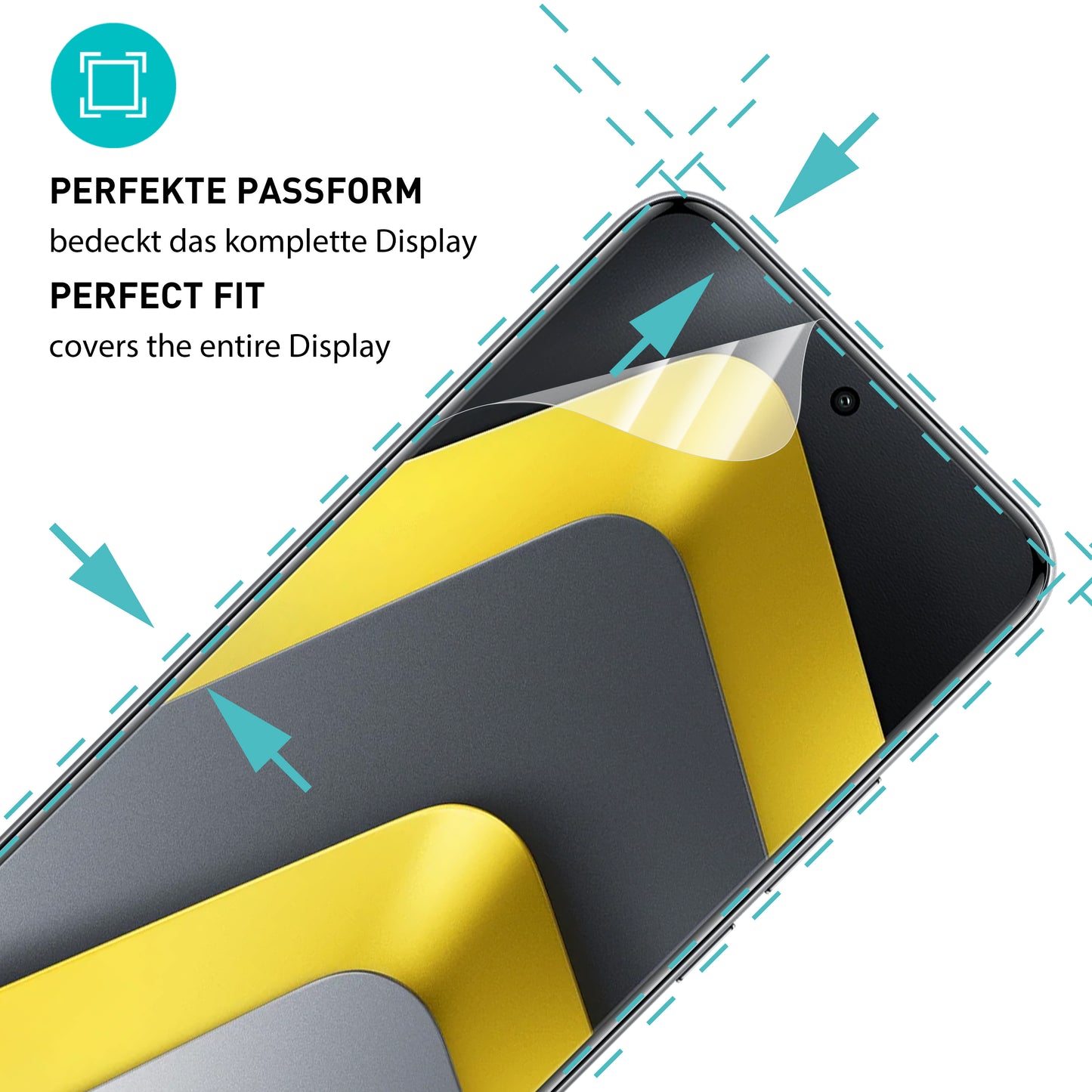 smartect TPU Schutzfolie Klar für Xiaomi Poco M8 Pro 5G, 2 x Front