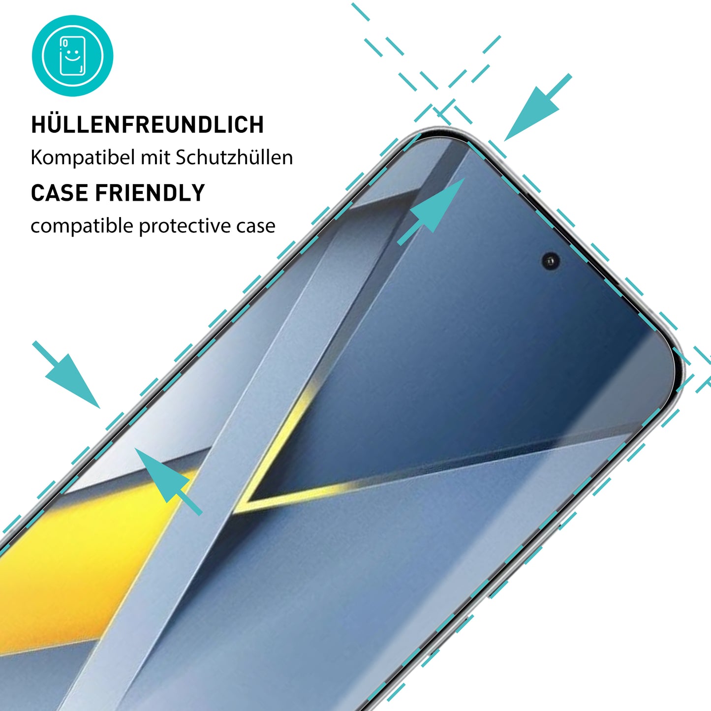 smartect TPU Schutzfolie Klar für Xiaomi Poco F8 Ultra, 3 Stück
