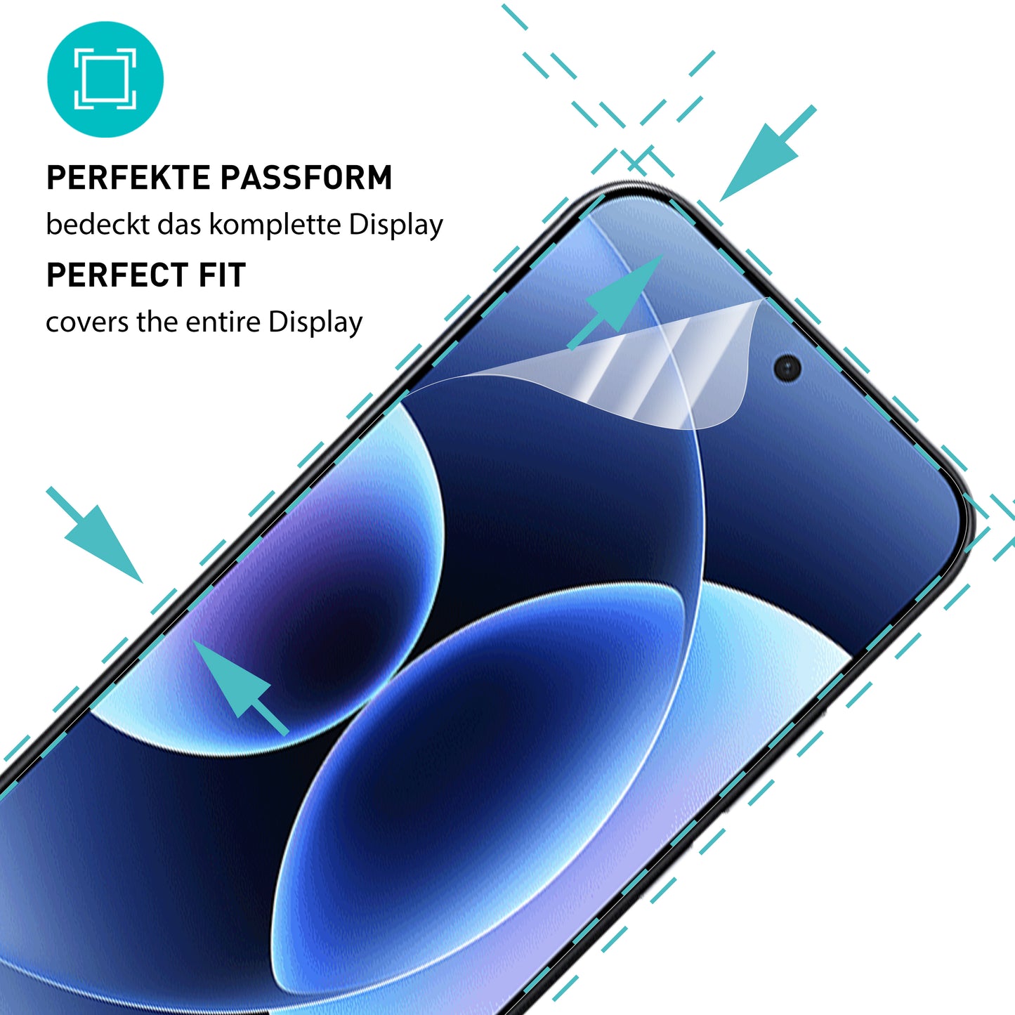 smartect TPU Schutzfolie Klar für Xiaomi 17 / 17 Pro, 2 x Front