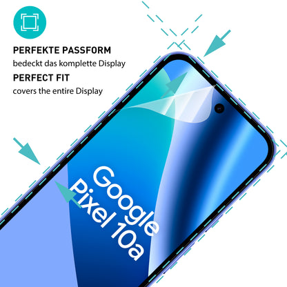 smartect TPU Schutzfolie Klar für Google Pixel 10a, 2 x Front